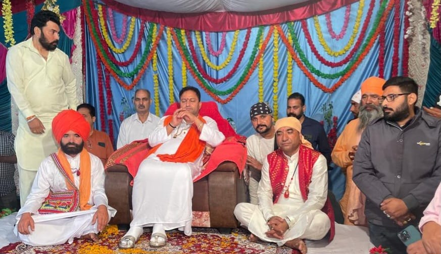 यादगार छोड़ता हुआ गांव मेघोवाल में विशाल भंडारा, जागरण एवं संत समागम समाप्त हुआ